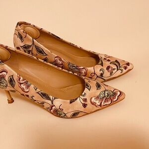 Floral printed pump Women's 👠 heels